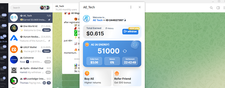 AE_Tech - Redefining Crypto Trading with AI AE_Tech - Redefining Crypto Trading with AI