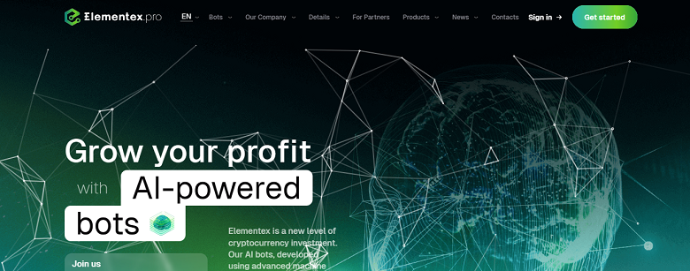 Elementex - analyze the market 24/7 and execute high-frequency trades. Elementex - analyze the market 24/7 and execute high-frequency trades.