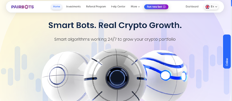 PairBots. Smart Bots. Real Crypto Growth. PairBots. Smart Bots. Real Crypto Growth.