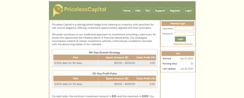 Priceless Capital