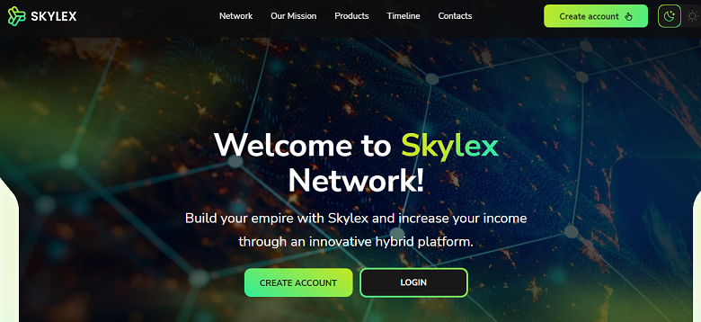 Skylex Ecosystem based on Blockchain