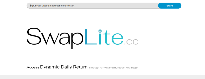 Swaplite - Dynamic Daily Return Through AI-Powered Litecoin Arbitrage Swaplite - Dynamic Daily Return Through AI-Powered Litecoin Arbitrage